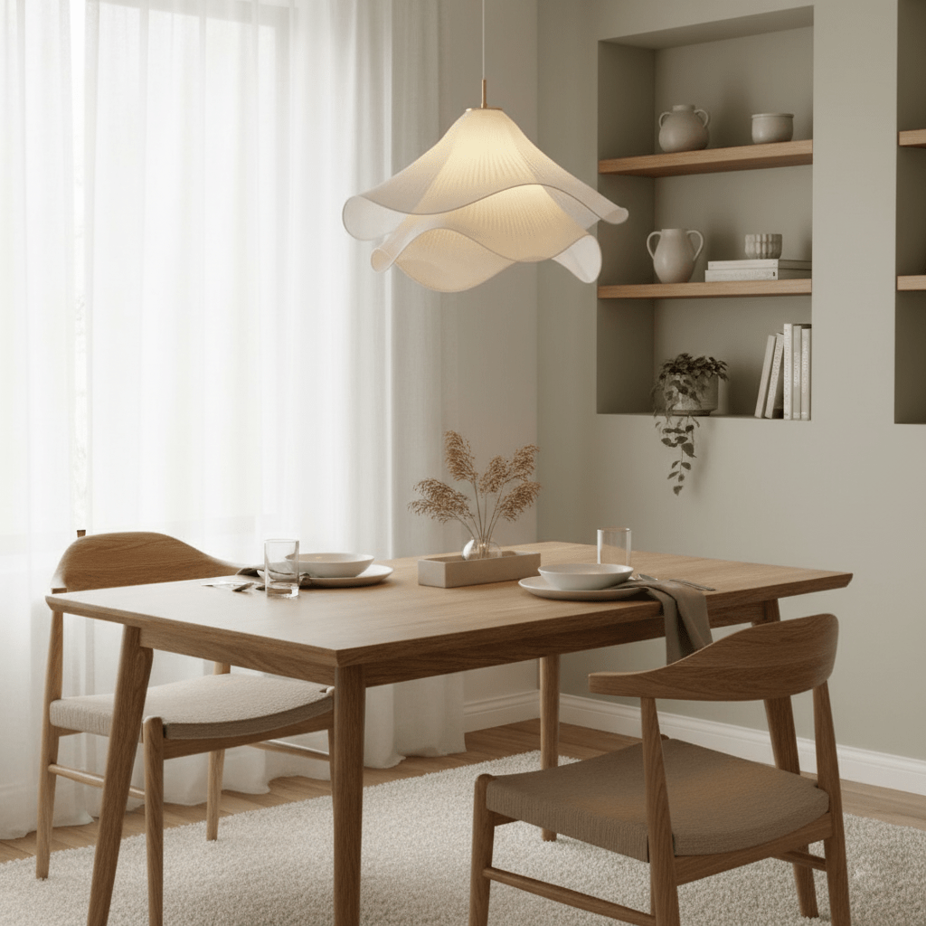 Koavas Pleated Pendant Light