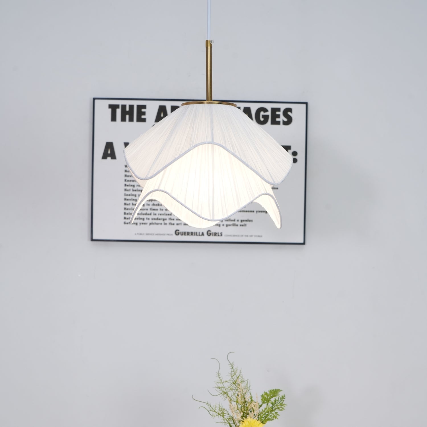 Koavas Pleated Pendant Light