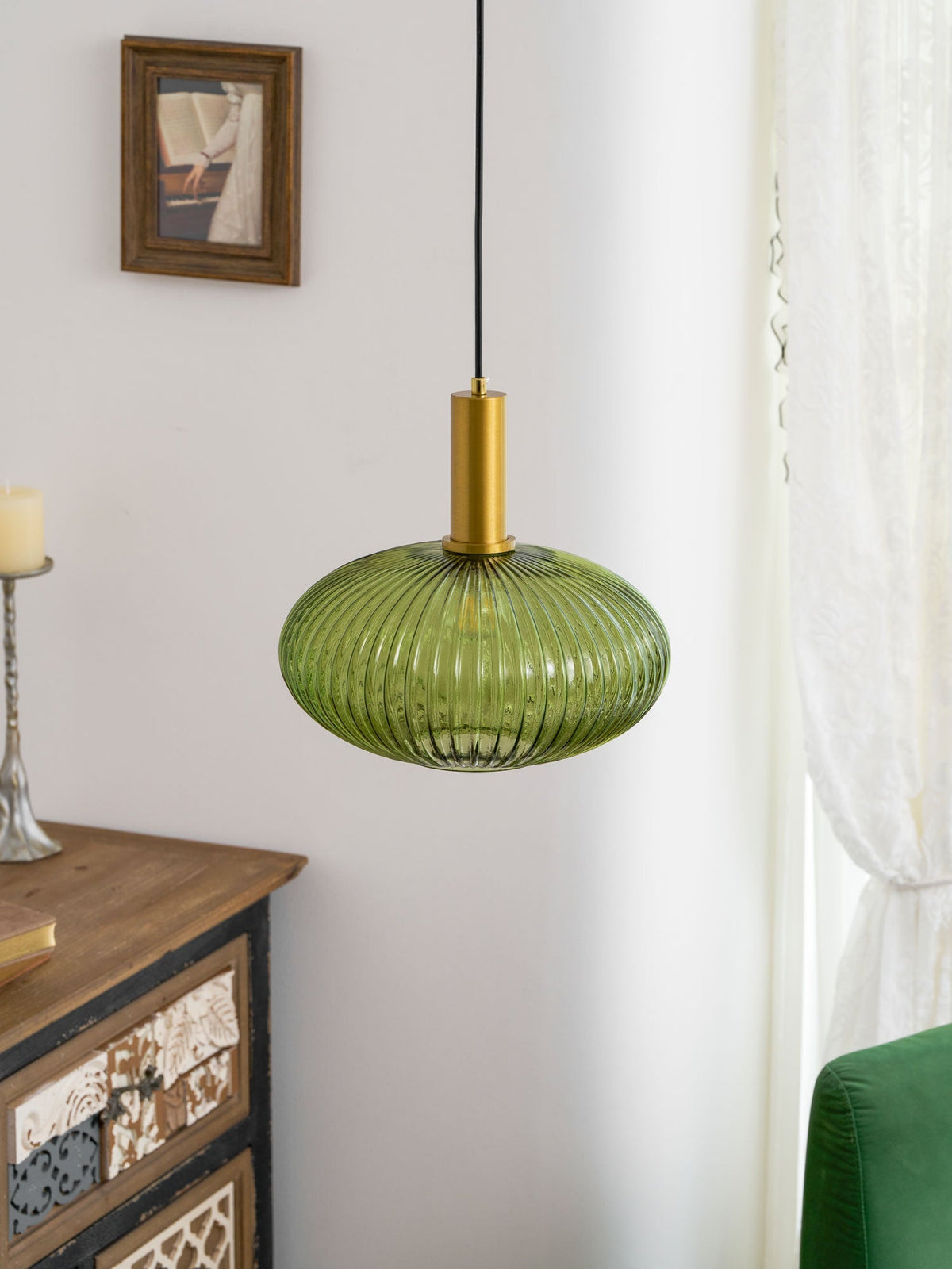 Reefu Fluted Pendant Light