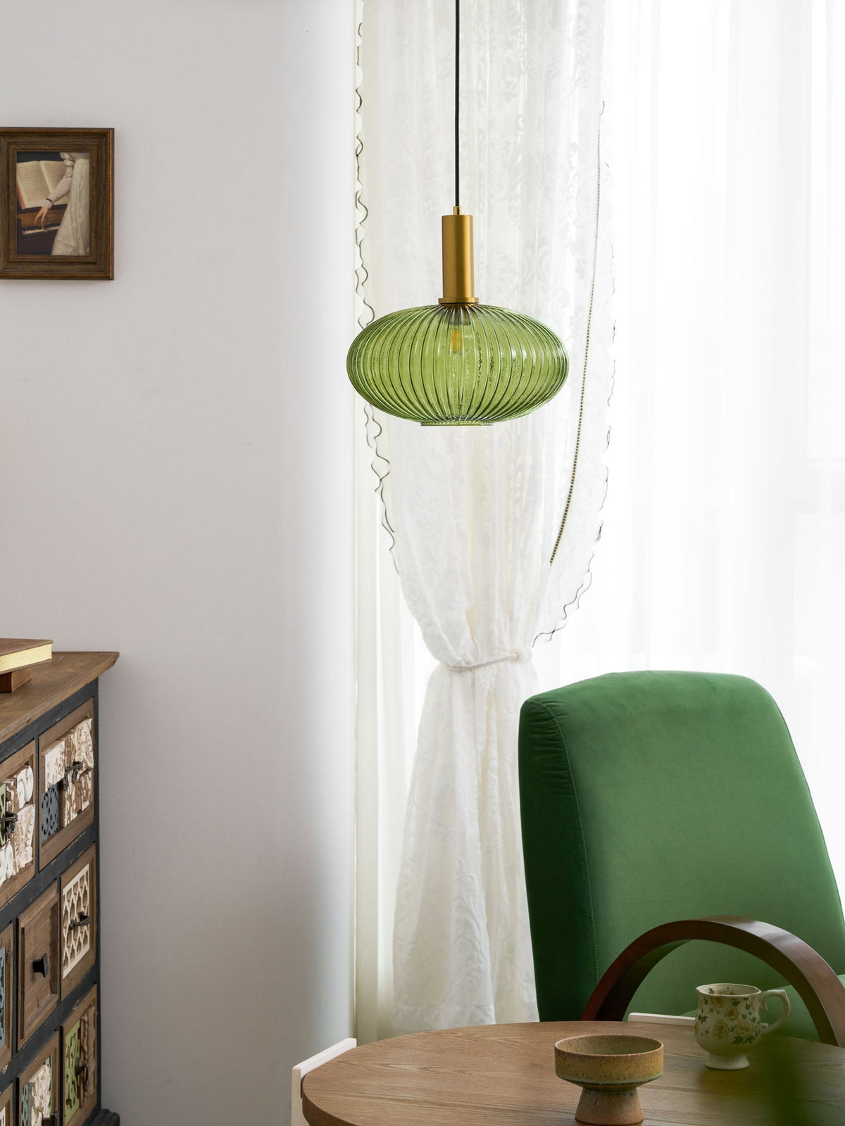 Reefu Fluted Pendant Light