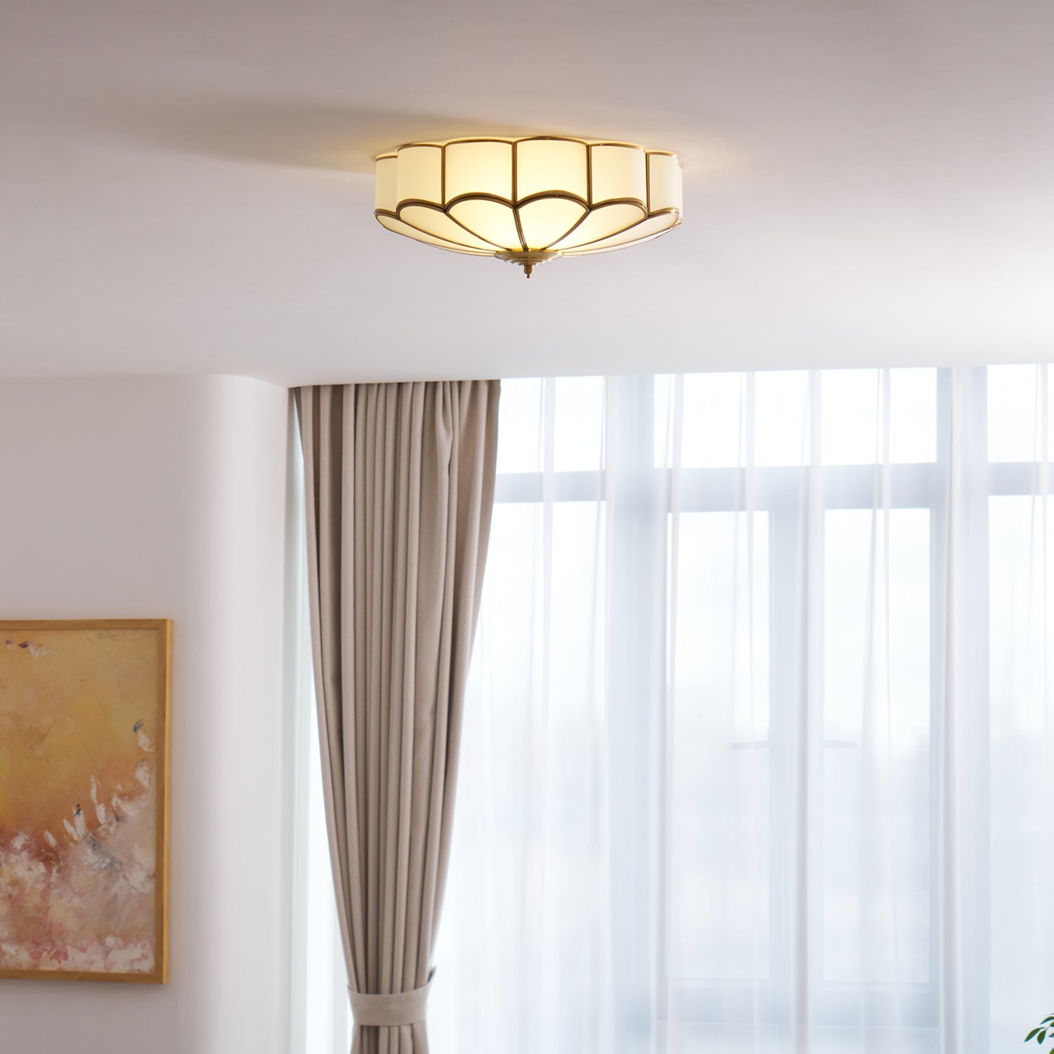 Paxley Floral Ceiling Light