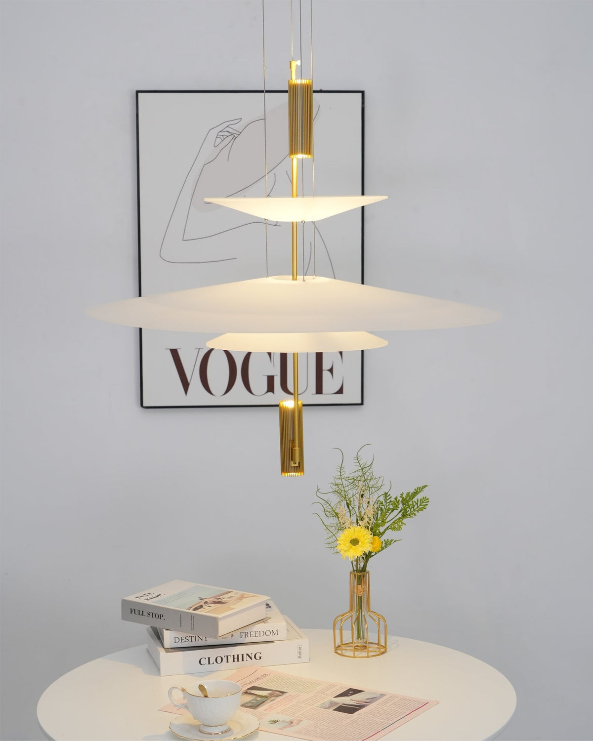 Jorveno Sculptural Pendant Light