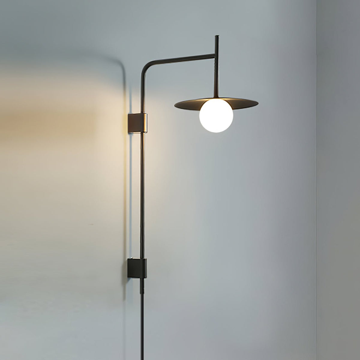 Gea Swing Arm Plug-in Wall Lamp – detail 11