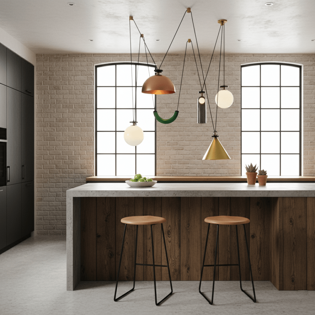 Renleno Modern Pendant Light