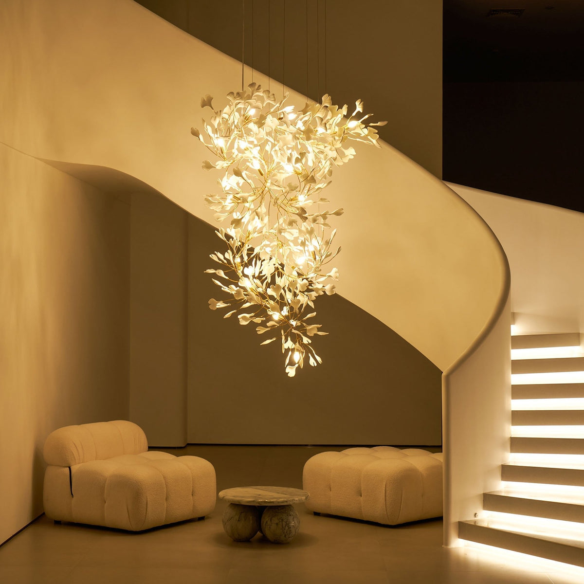 Gingko Chandelier F - Vakkerlight