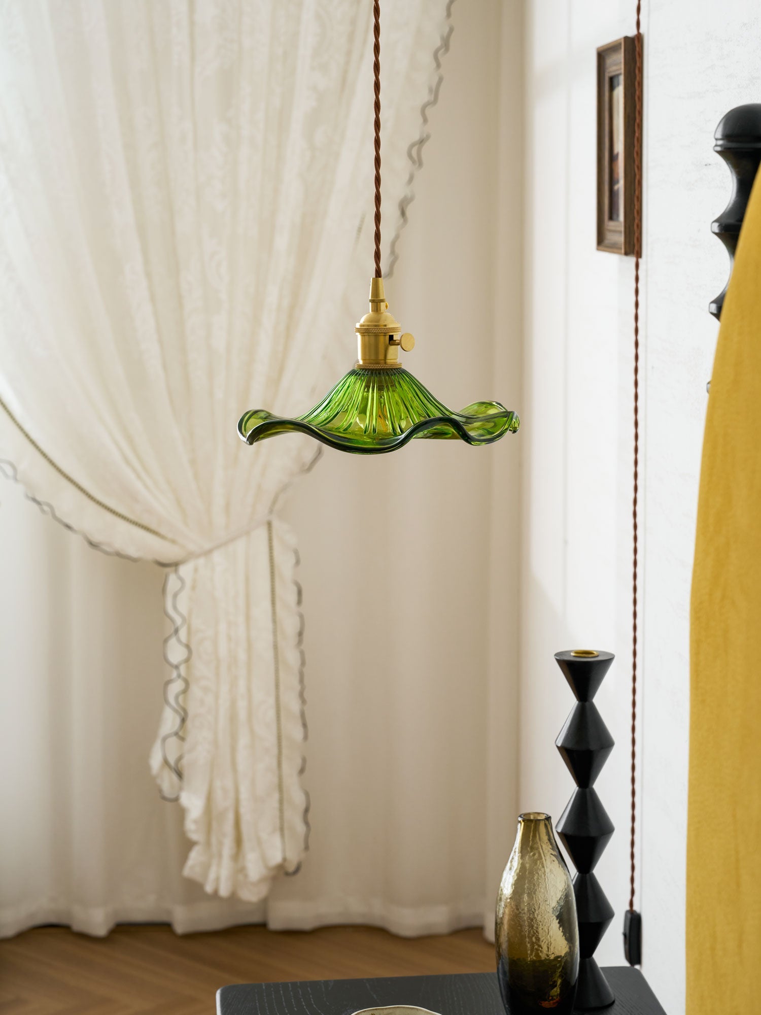 Paloia Vintage Plug In Pendant Light