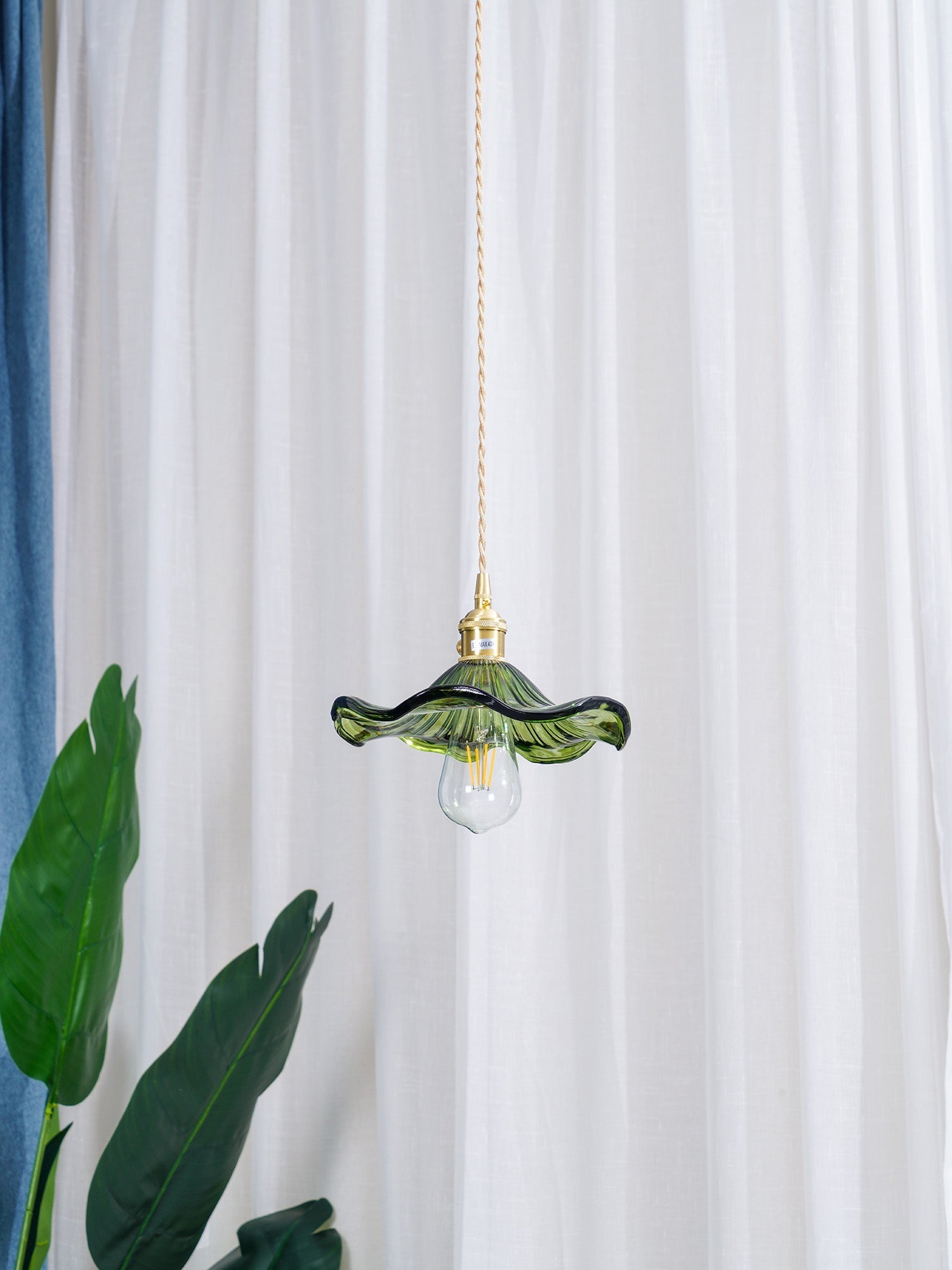 Paloia Vintage Plug In Pendant Light
