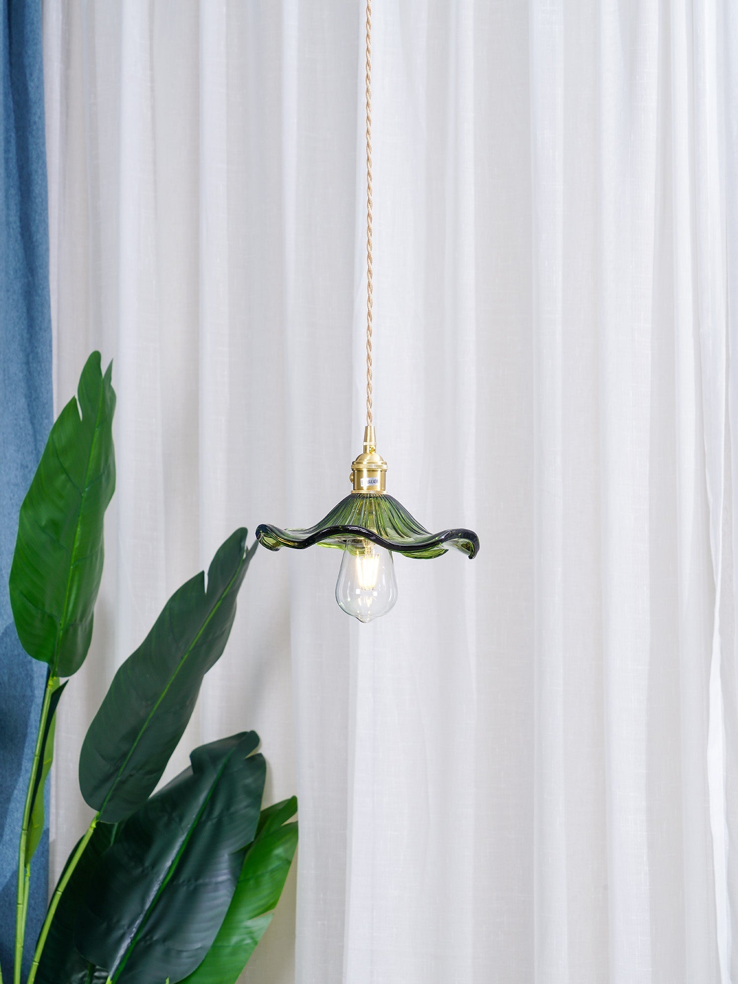 Paloia Vintage Plug In Pendant Light