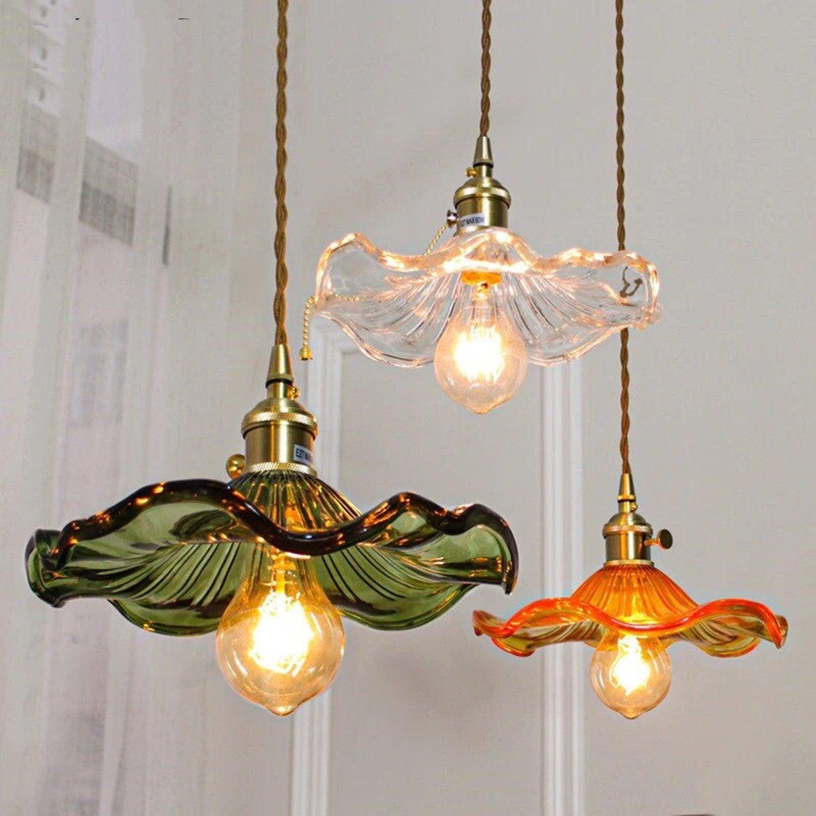 Paloia Vintage Plug In Pendant Light