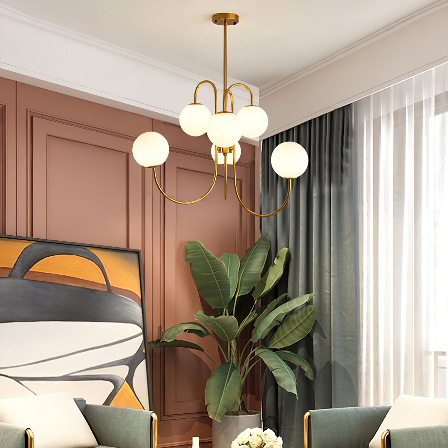 Jornoen Globe Chandelier