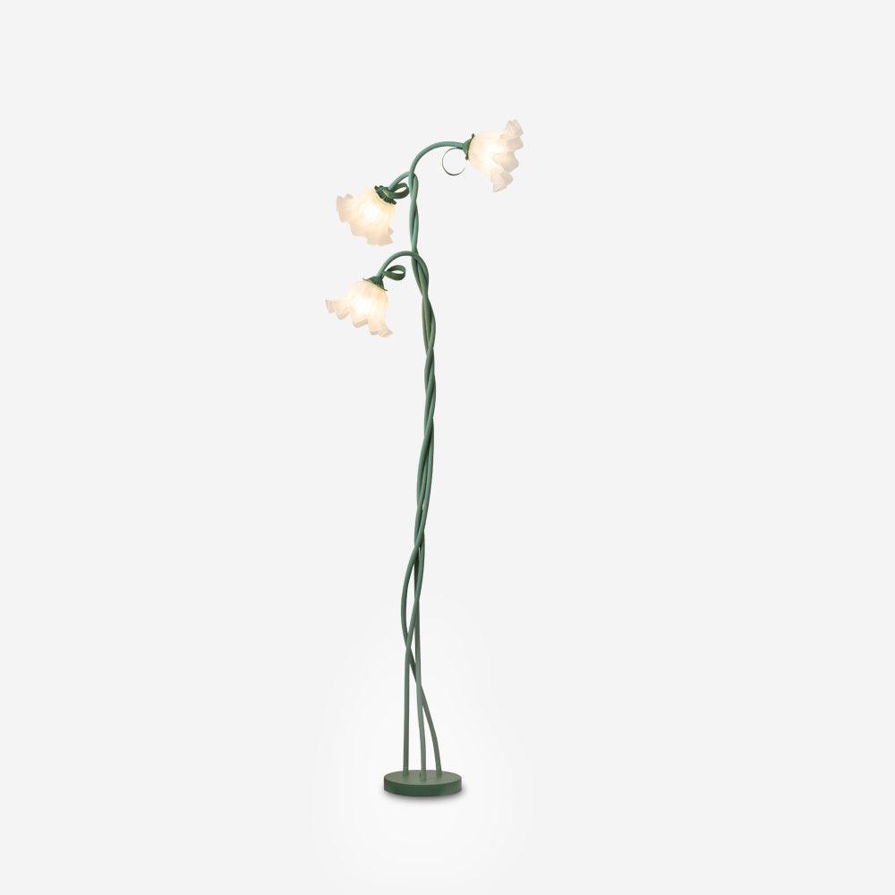 Talivay Floral Floor Lamp