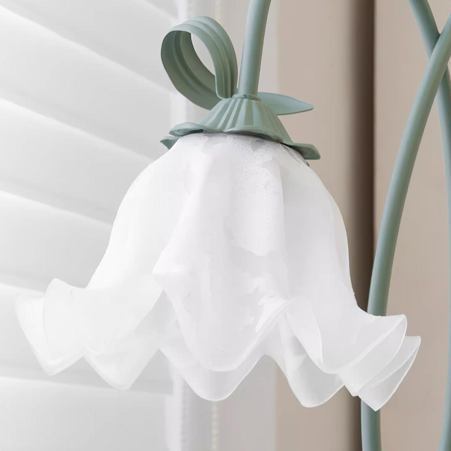 Talivay Floral Floor Lamp