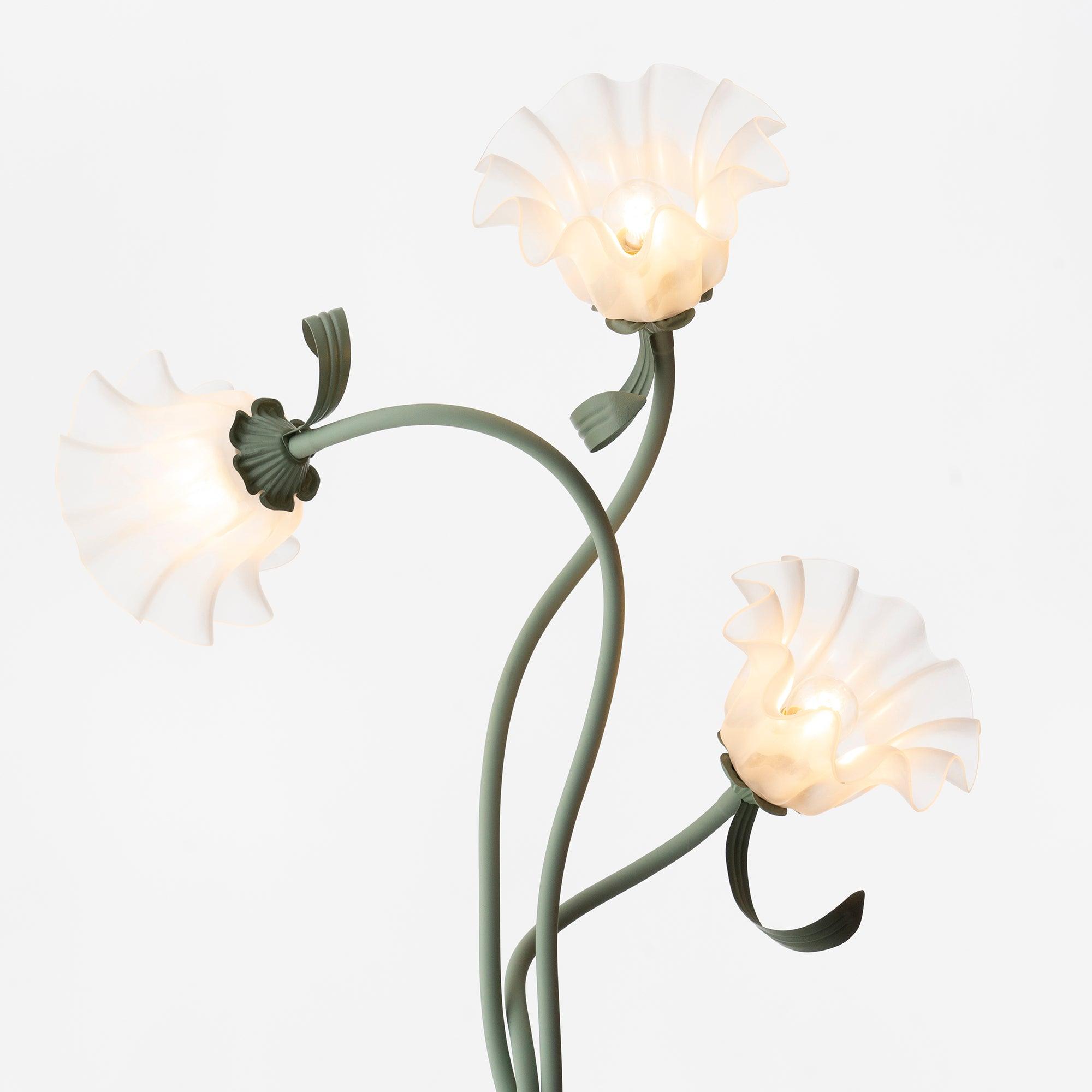 Talivay Floral Floor Lamp