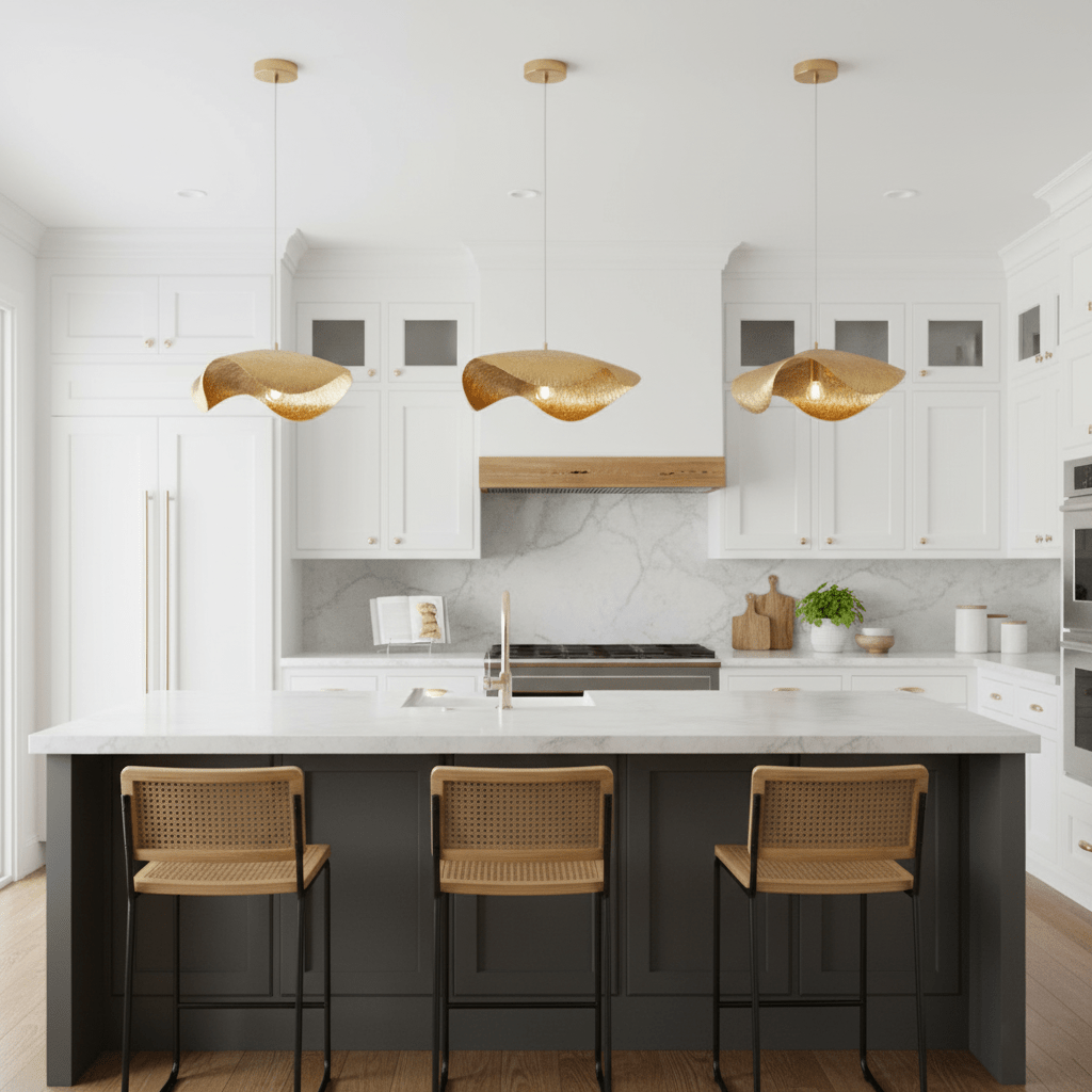 Hammered Pendant Light – detail 9