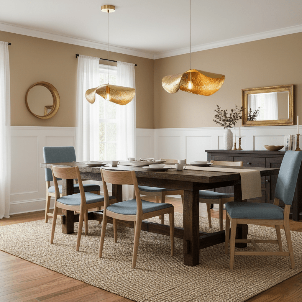 Hammered Pendant Light – detail 6