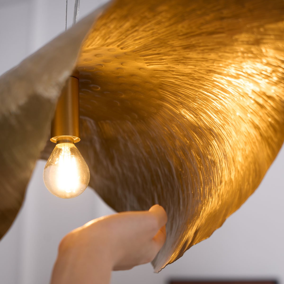 Hammered Pendant Light - Vakkerlight