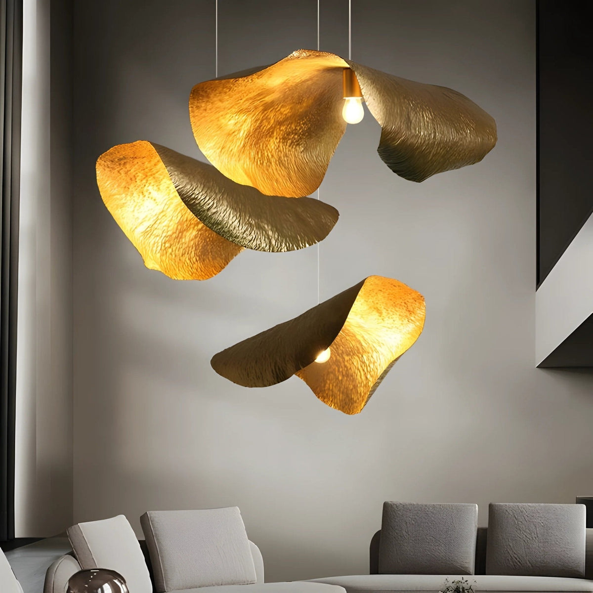Hammered Pendant Light – detail 2