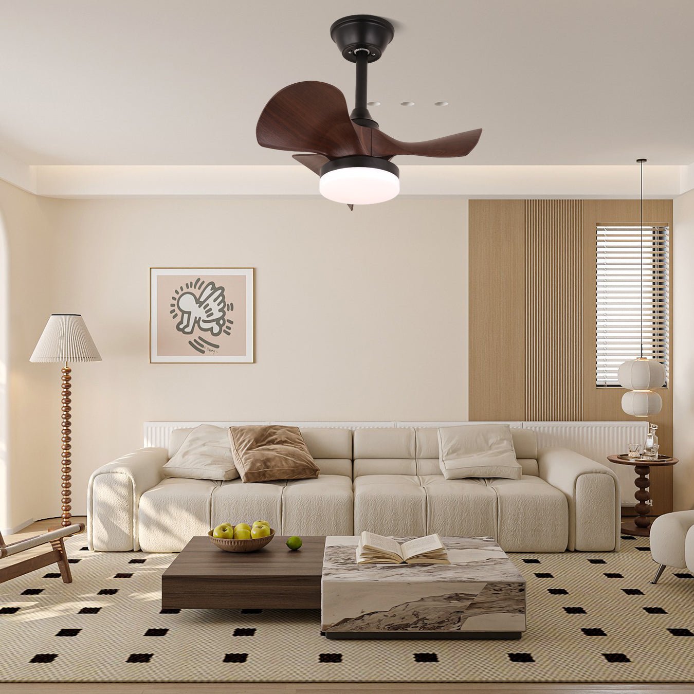 Doveno Ceiling Fan Light