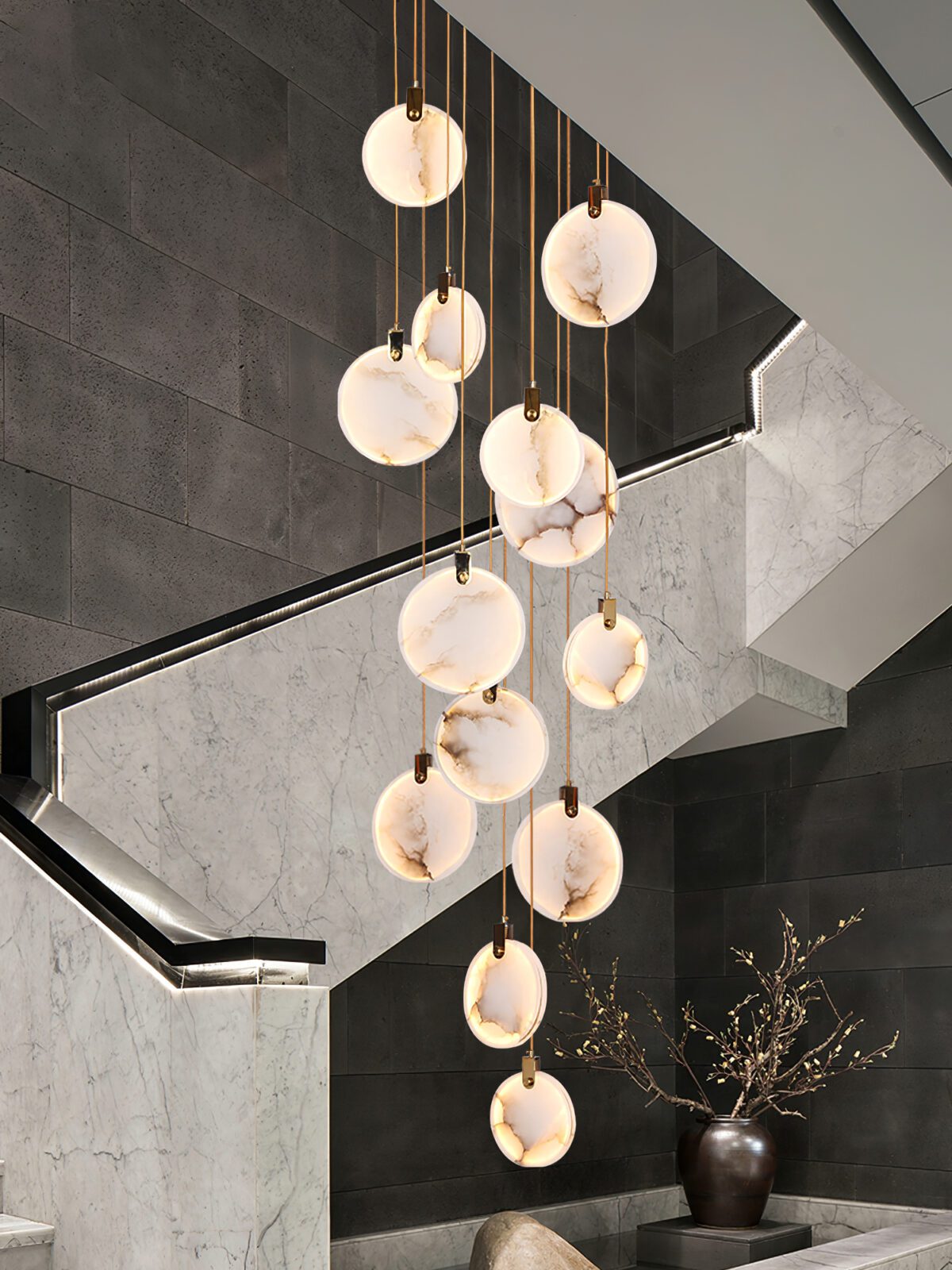 Hayleyna Geometric Pendant Light