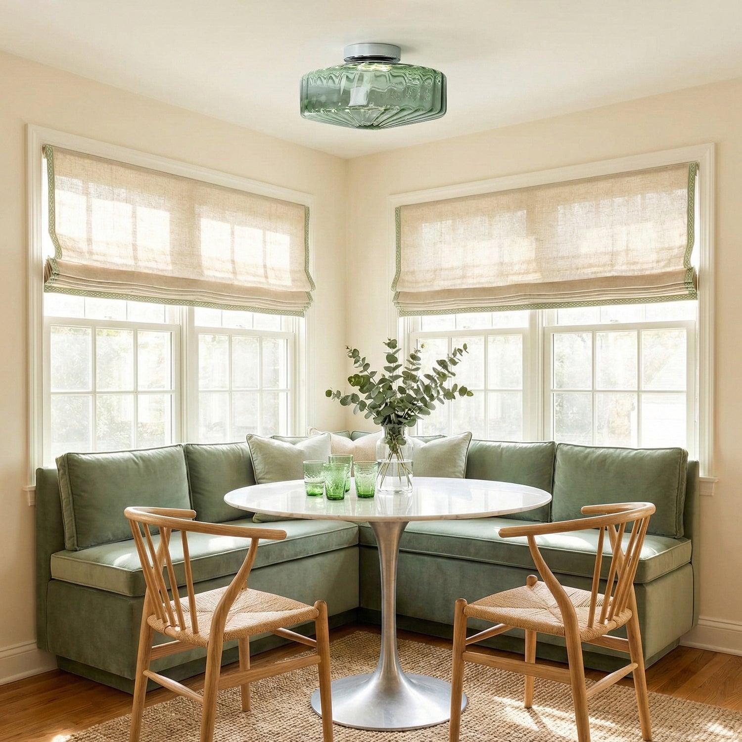 Eliani Ribbed Ceiling Light