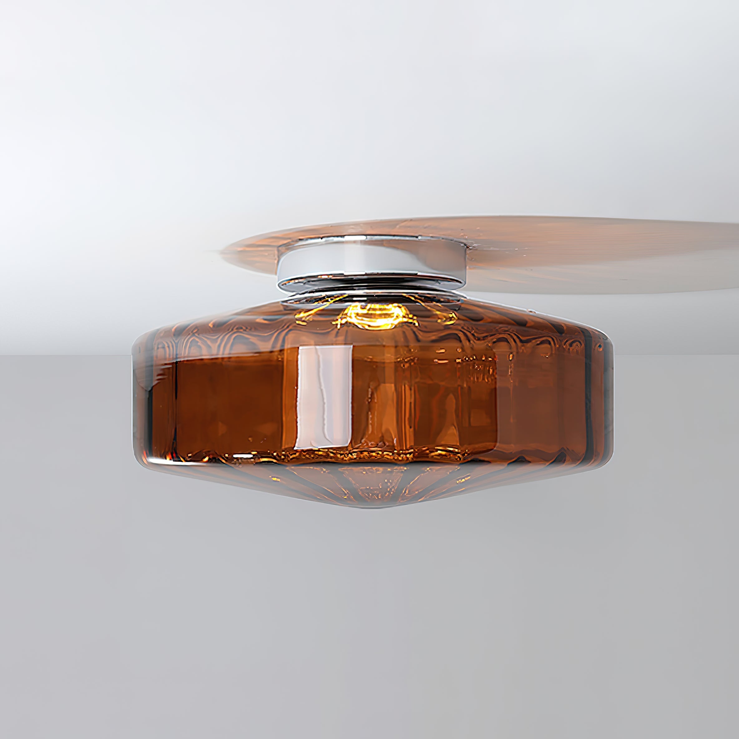 Eliani Ribbed Ceiling Light
