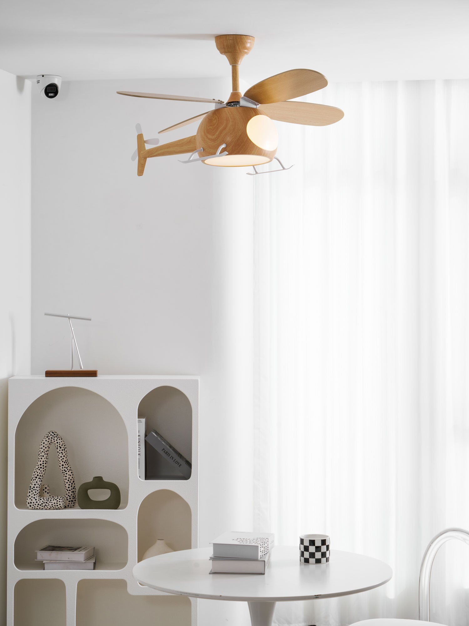 Yaralin Helicopter Ceiling Fan Light