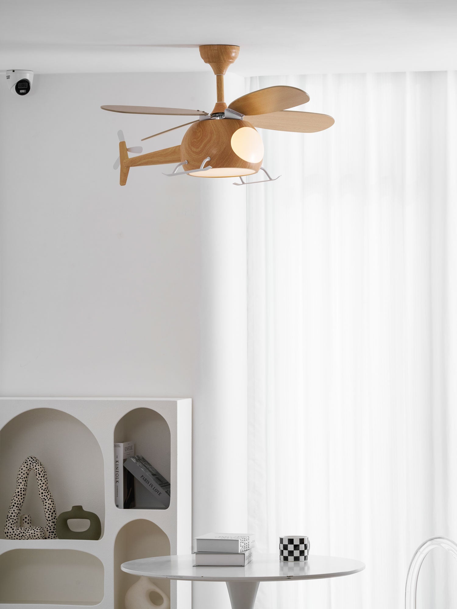 Yaralin Helicopter Ceiling Fan Light