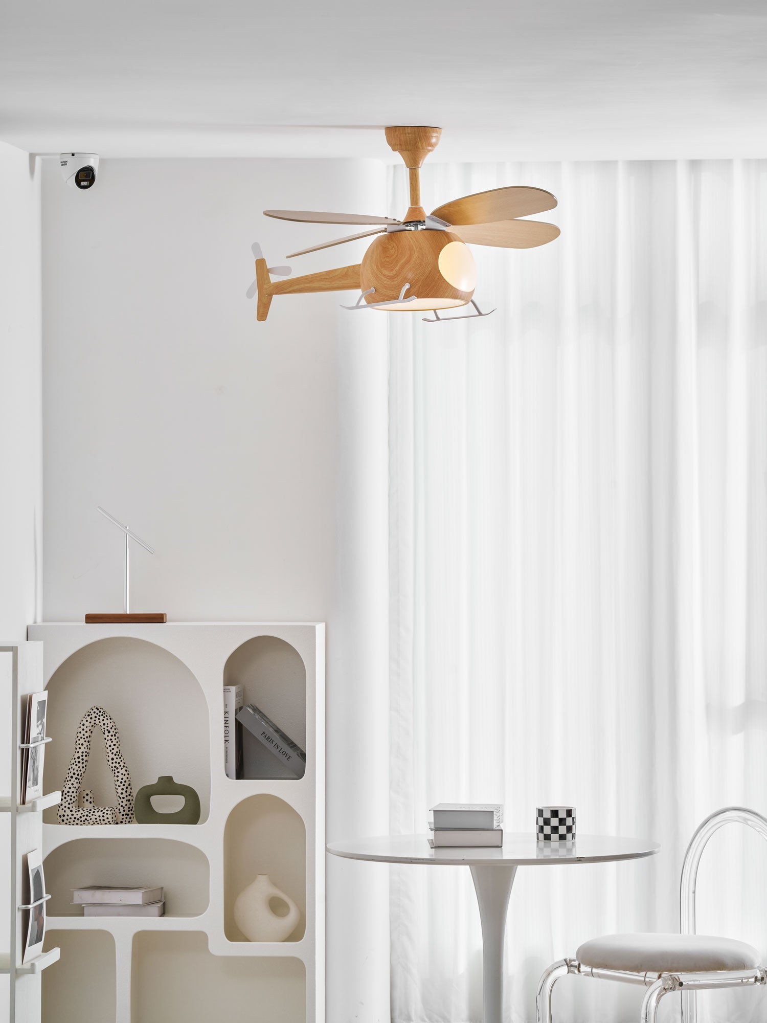 Yaralin Helicopter Ceiling Fan Light