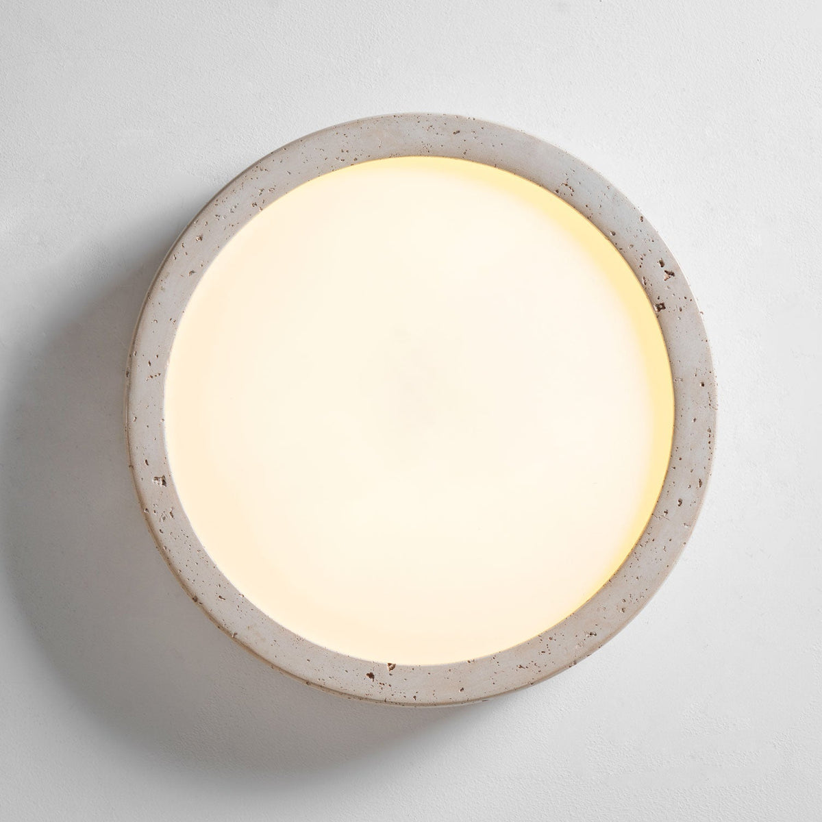 Horizon Travertine Ceiling Light – detail 22