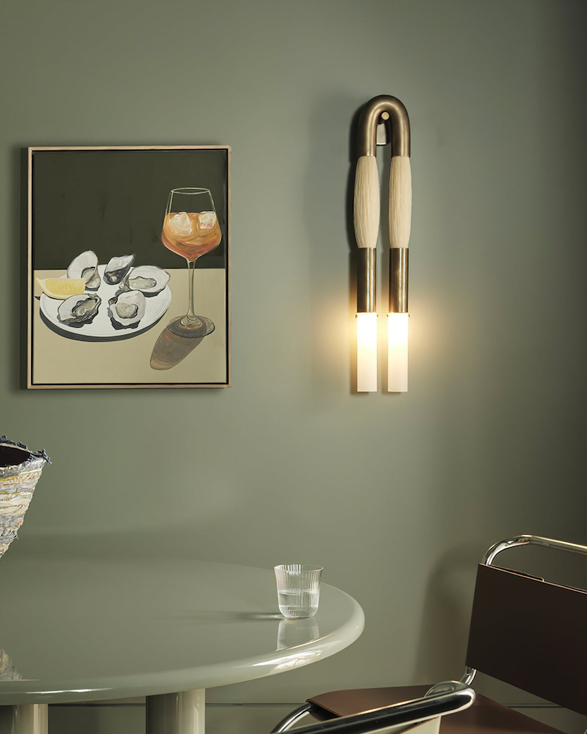Genuine Horsehair Wall Light – detail 14