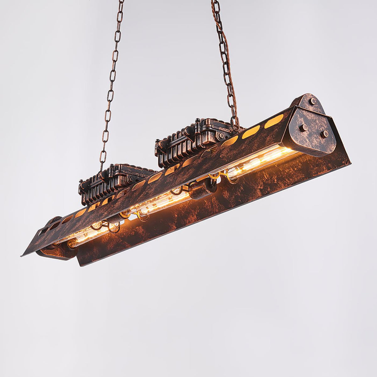 Industrial Steampunk Chandelier – detail 23