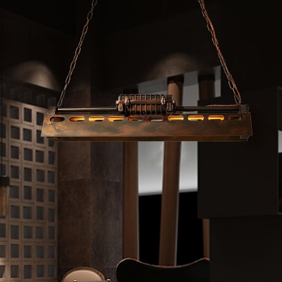 Industrial Steampunk Chandelier – detail 11
