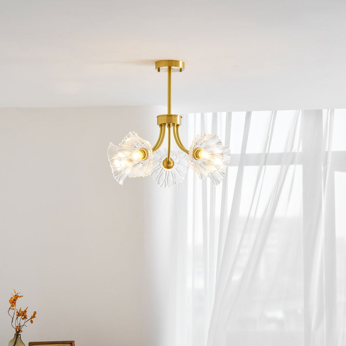 Kalin Flower Glass Chandelier – detail 29