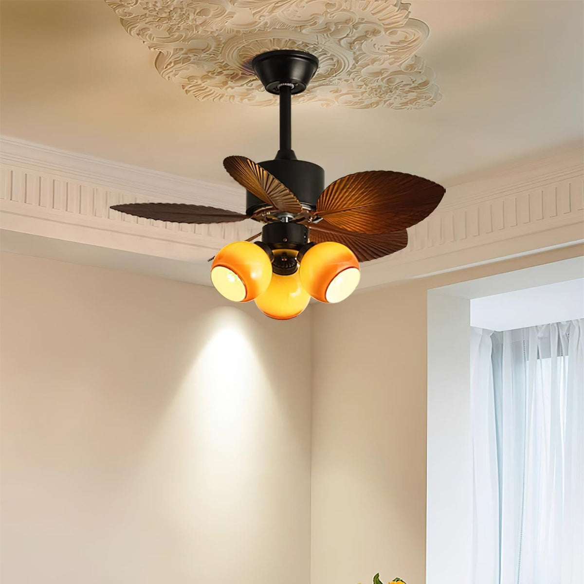Keltic Ceiling Fan Light – detail 2