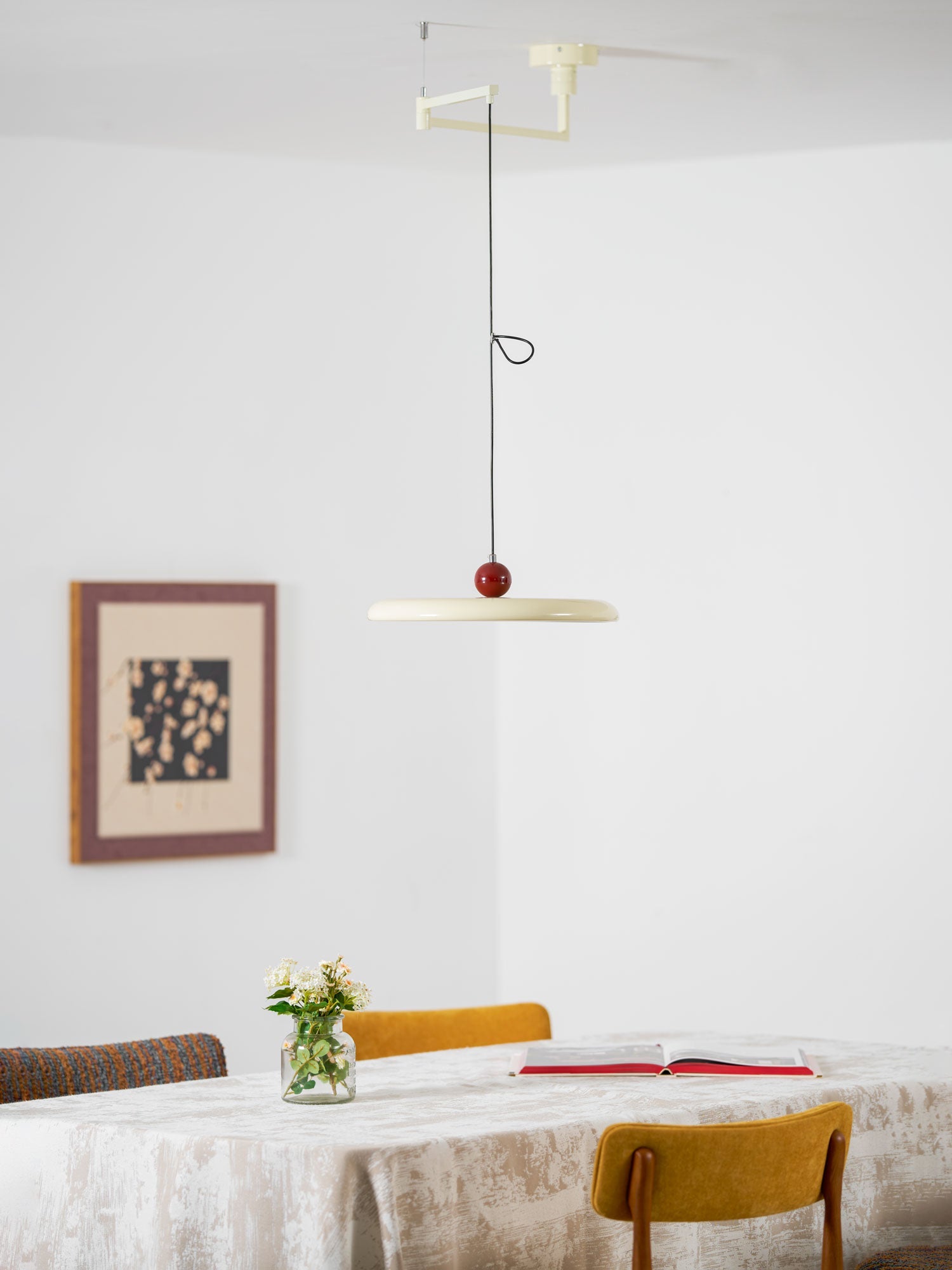 Rovele Swing Arm Pendant Light