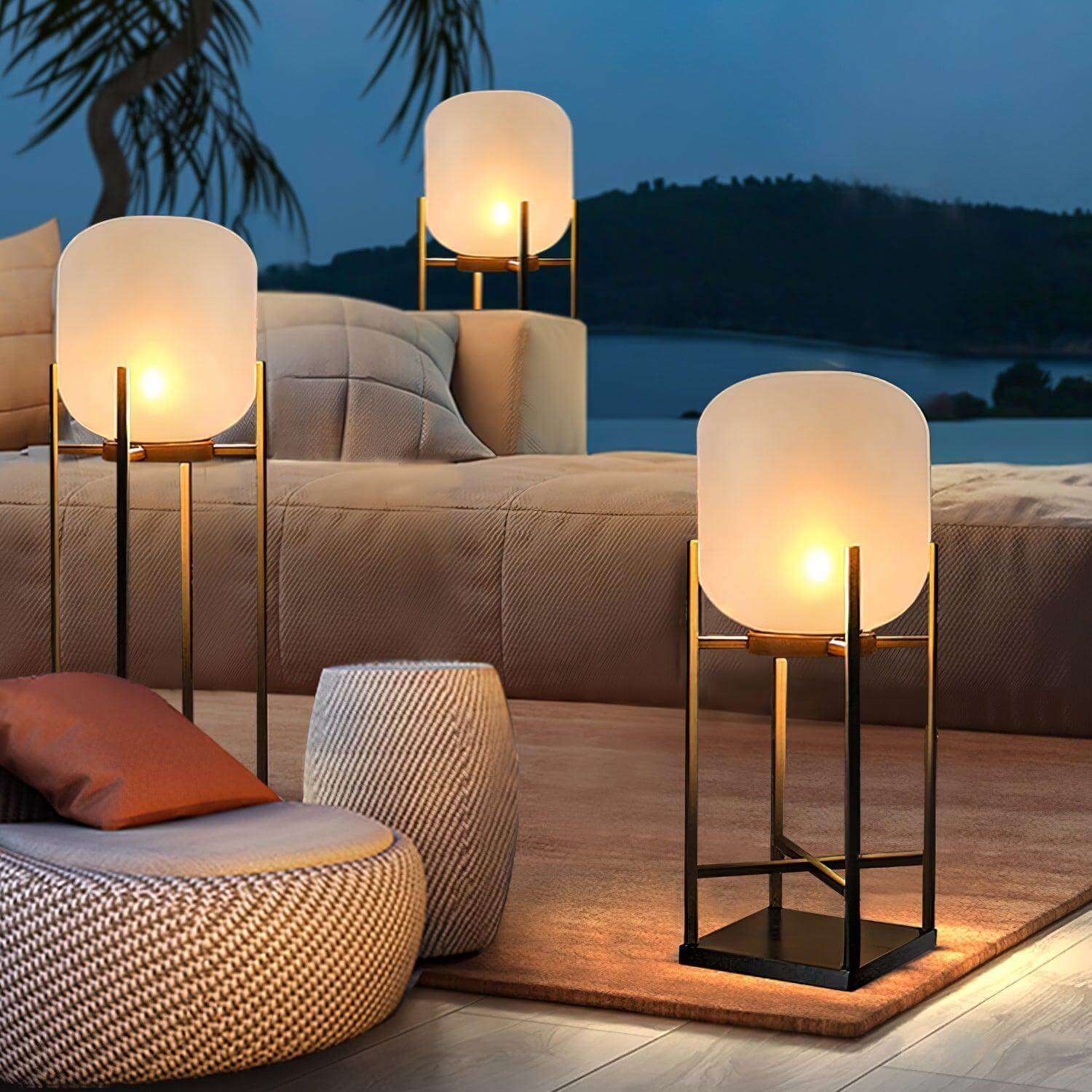 Reeflen Outdoor Floor Lamp