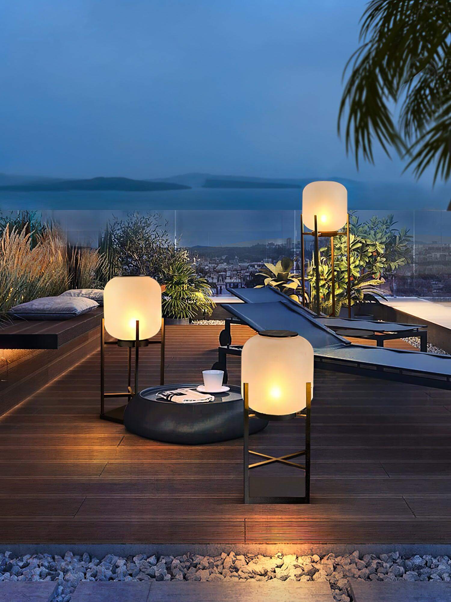 Reeflen Outdoor Floor Lamp