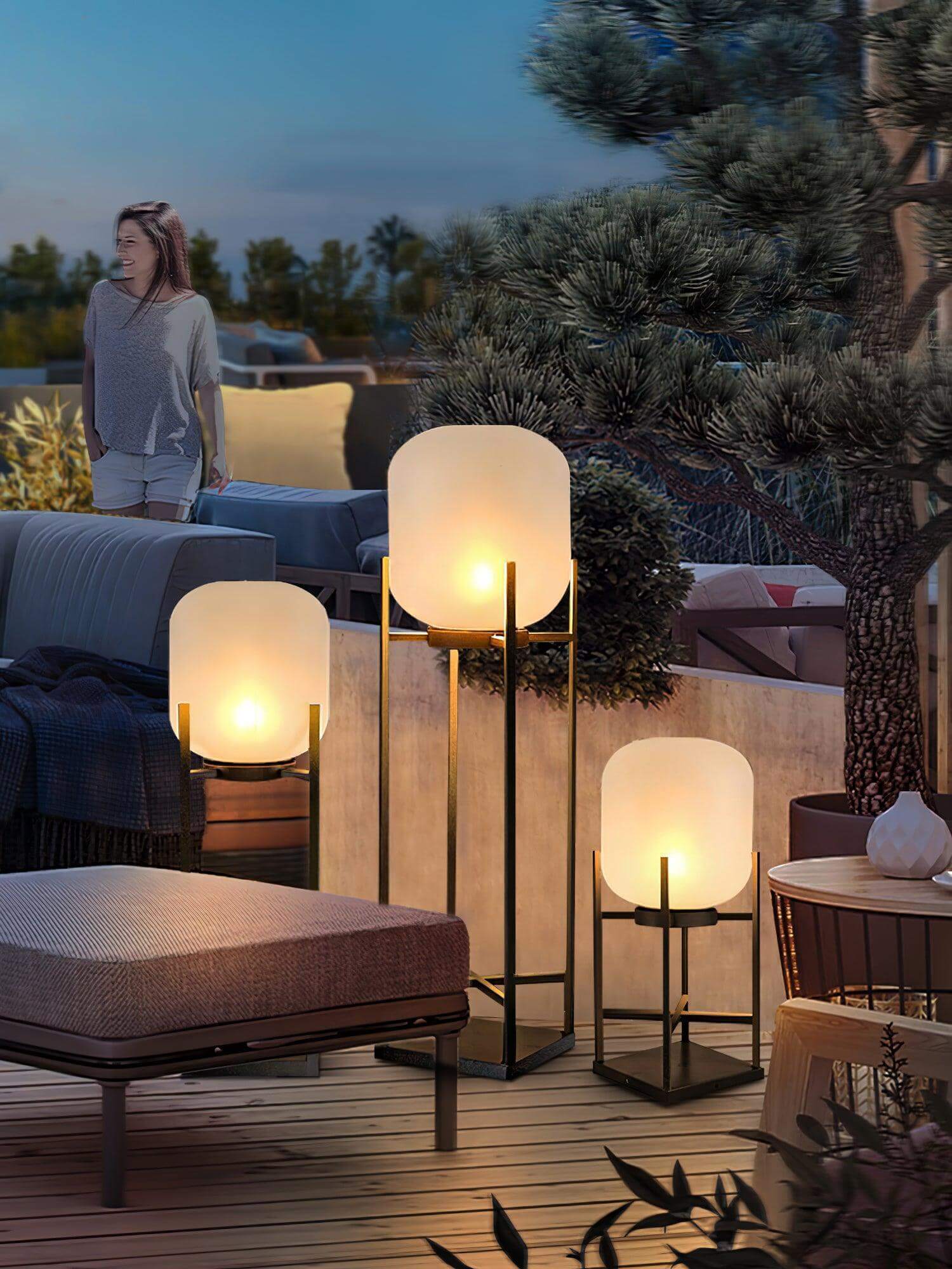 Reeflen Outdoor Floor Lamp