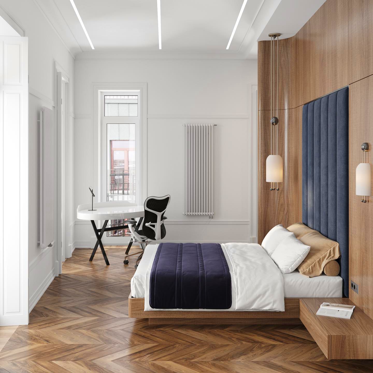 Sorave Ribbed Wall Light