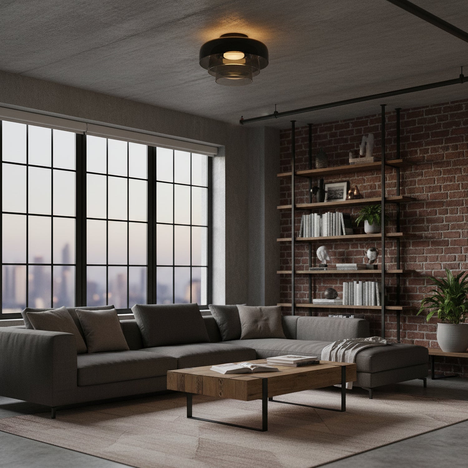 Alweller Round Ceiling Light