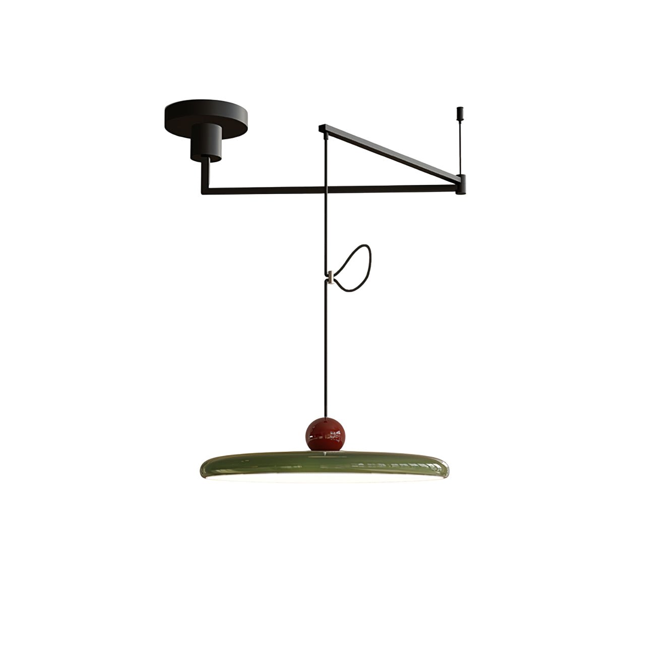 Rovele Swing Arm Pendant Light