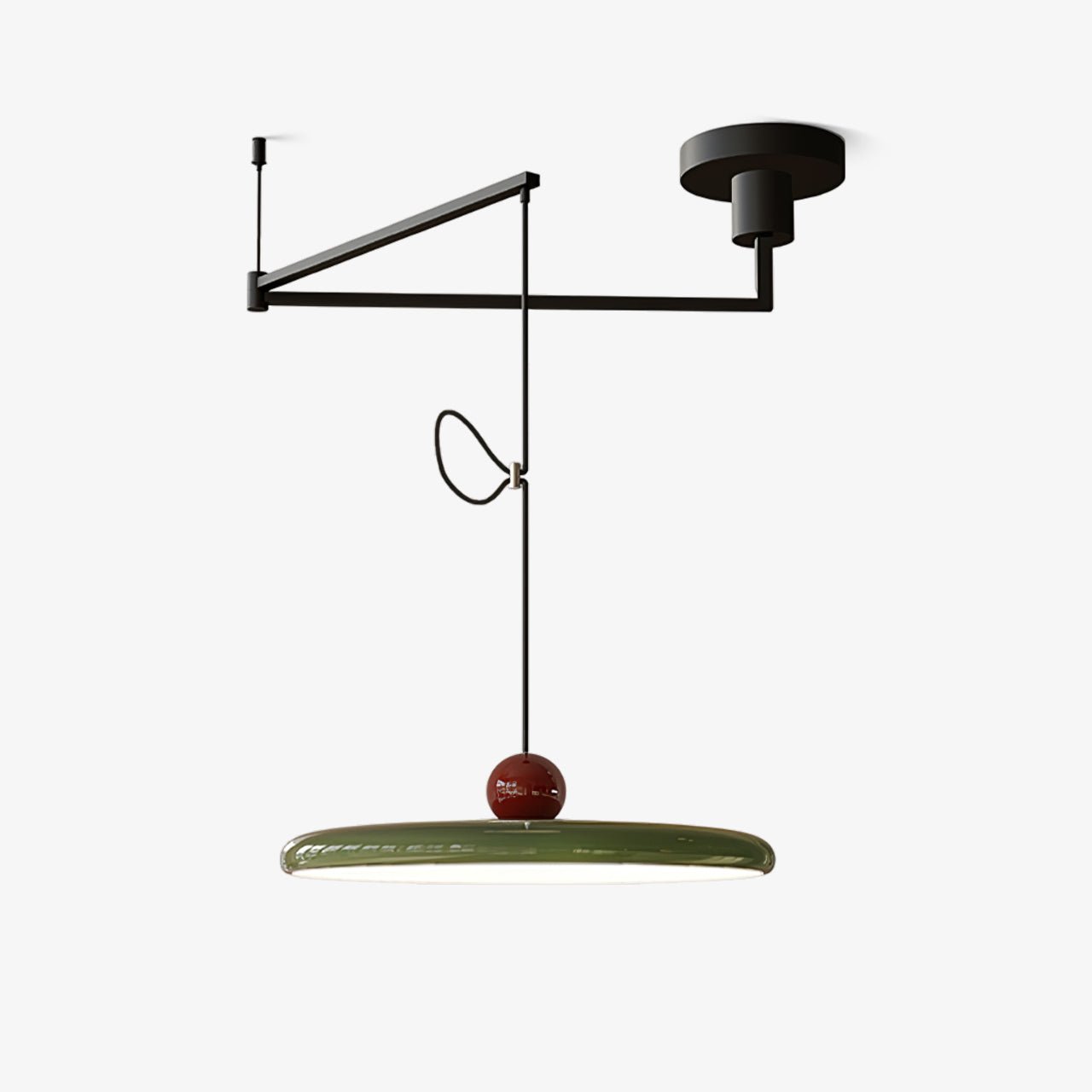 Rovele Swing Arm Pendant Light