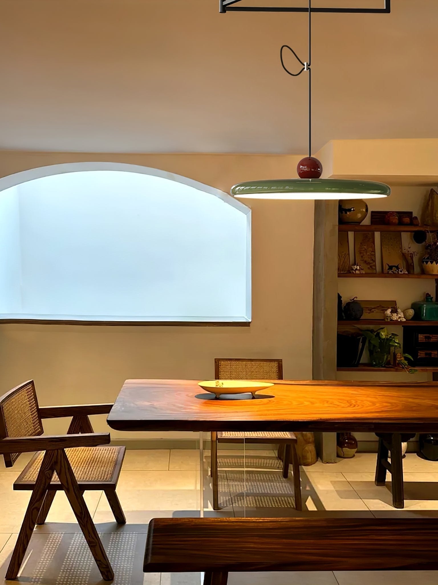 Rovele Swing Arm Pendant Light