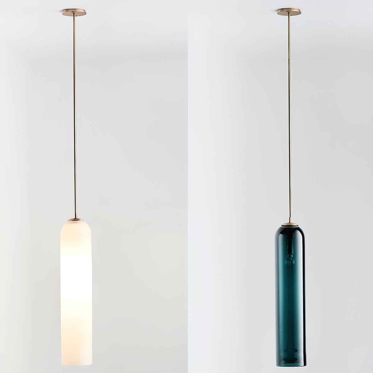 Long Tube Glass Pendant Light – detail 29