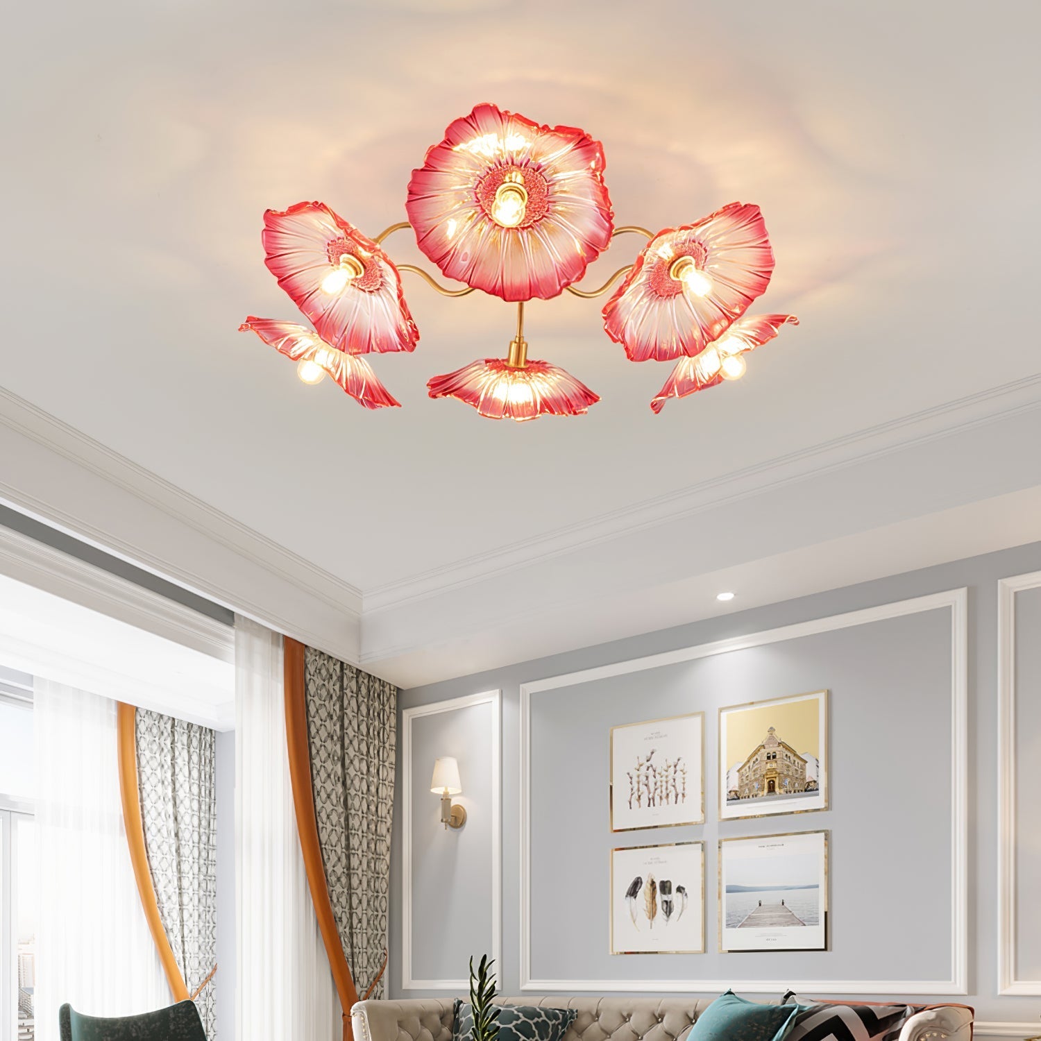 Jorcor Leaf Ceiling Light