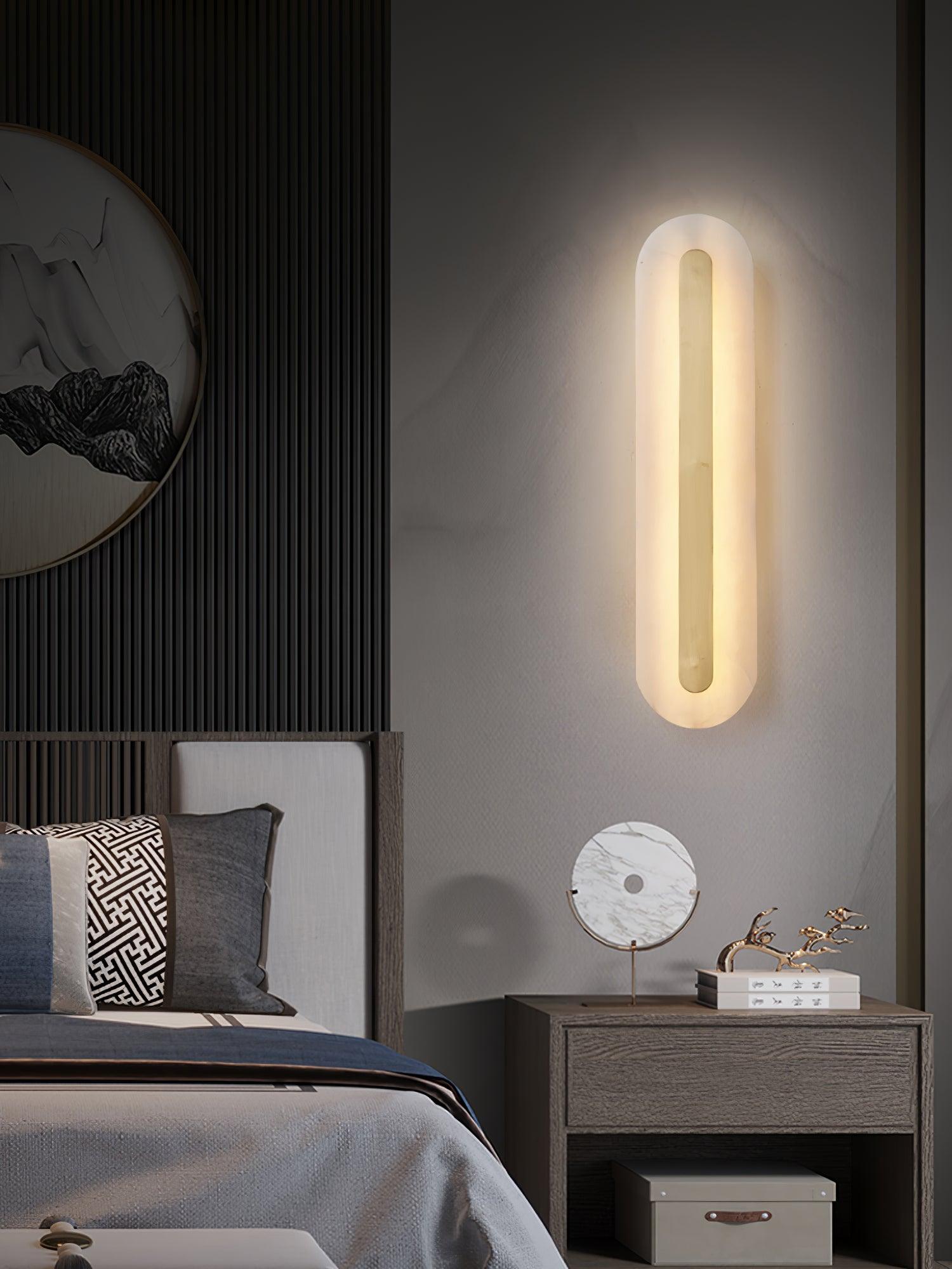 Avias Alabaster Wall Light