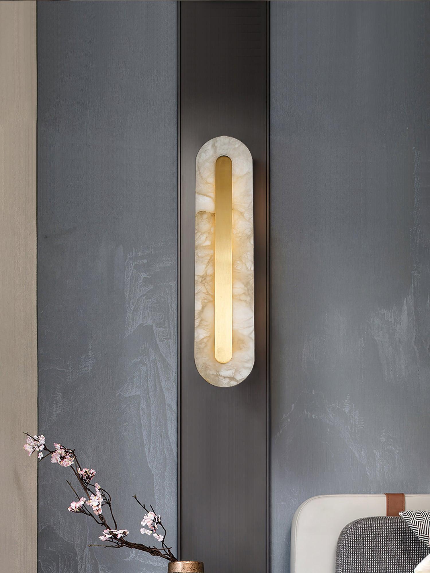 Avias Alabaster Wall Light