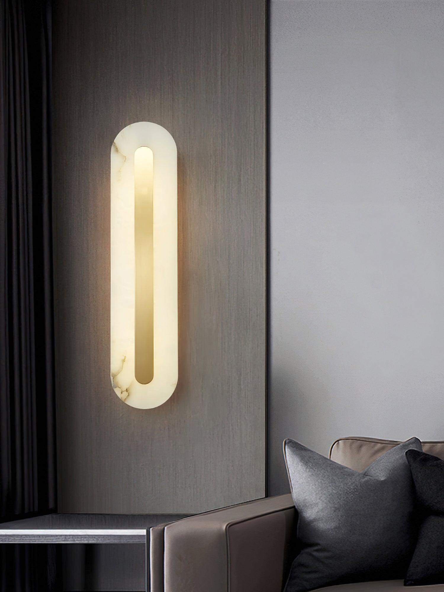 Avias Alabaster Wall Light