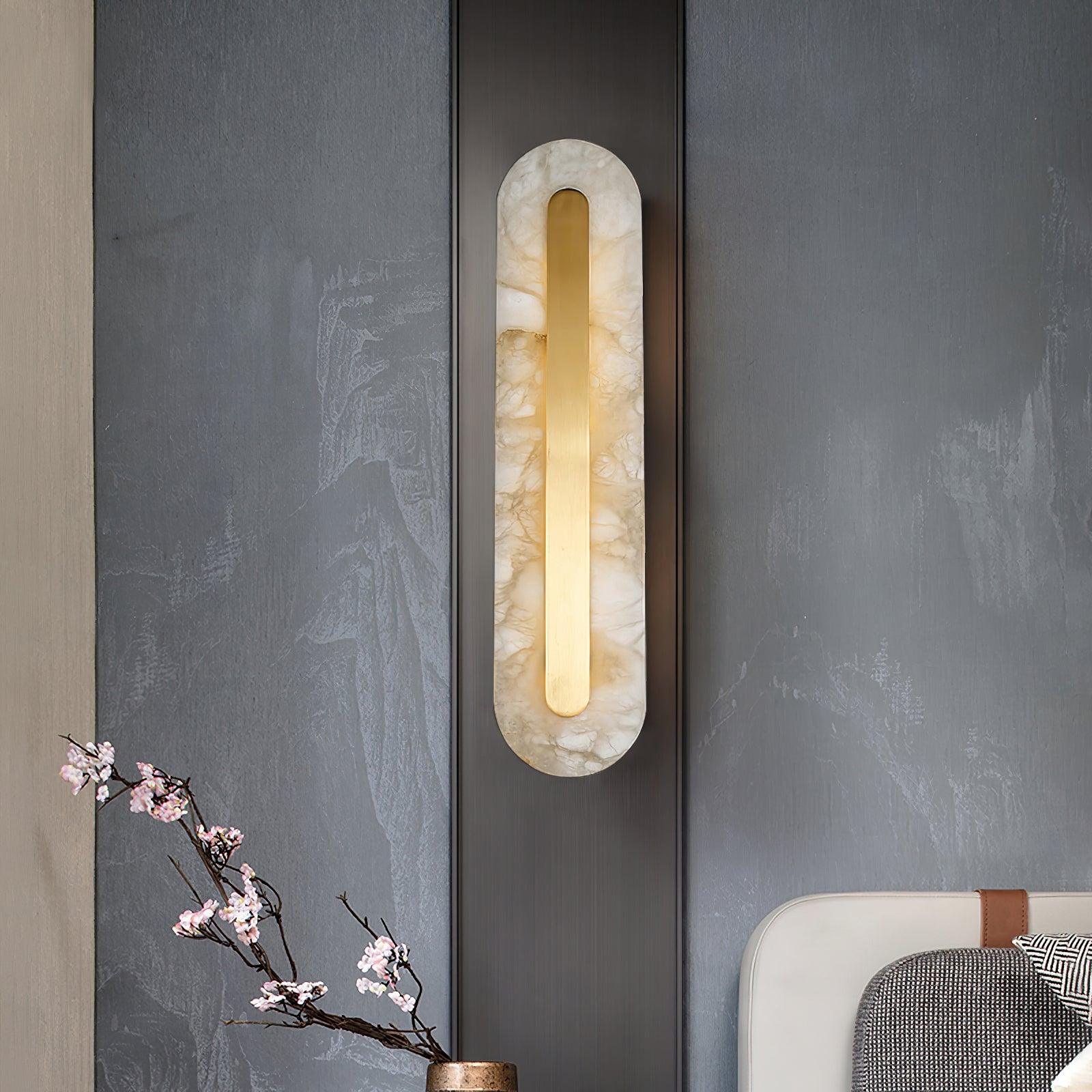 Avias Alabaster Wall Light