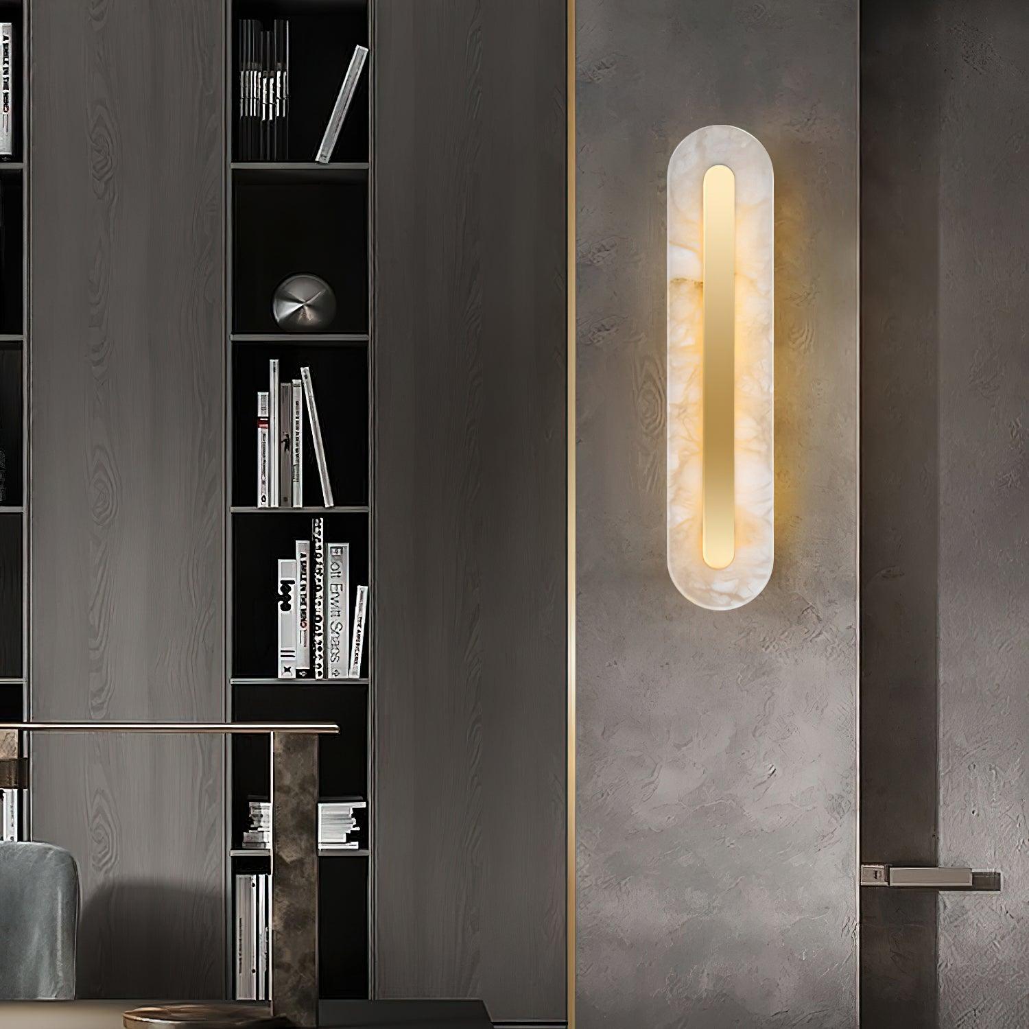 Avias Alabaster Wall Light
